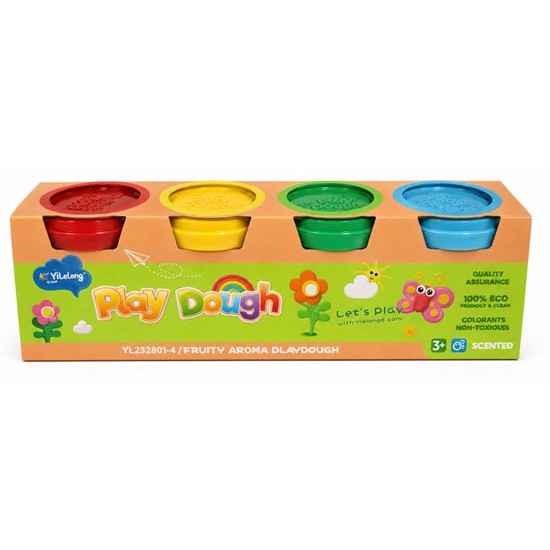 Пластилин PLAY DOUGH 4 цвята