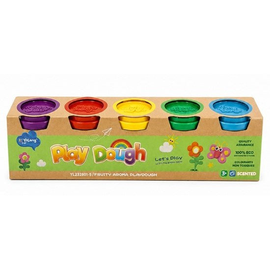 Пластилин PLAY DOUGH 5 цвята №YL232801-5