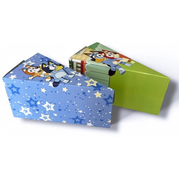 Кутийка за парче торта Bluey and Bingo 12,5см х 6см х 6,5см