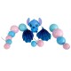 Комплект за торта HAPPY BIRTHDAY STITCH