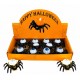 Аксесоар за HALLOWEEN Паяк с око/12 броя в кутия/