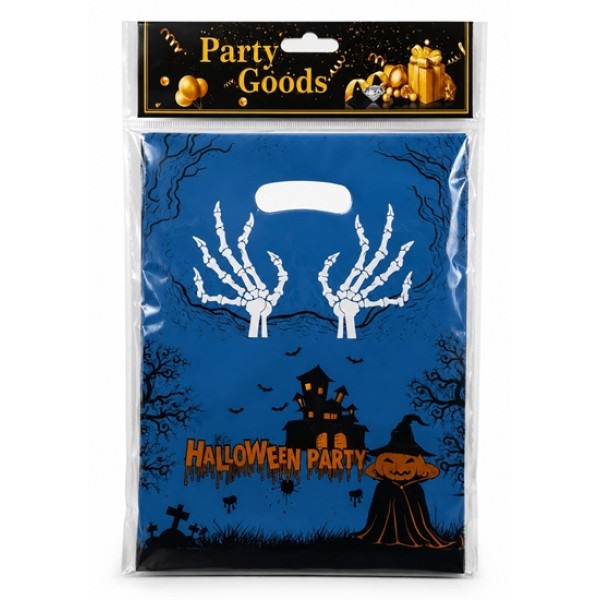 Торбички за лакомства 25см х 17см 10 броя в плик HALLOWEEN / 10 плика в стек /