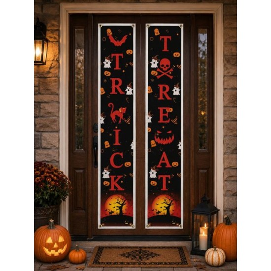Украса за врата ХЕЛОУИН от 2 части 180см х 30см
