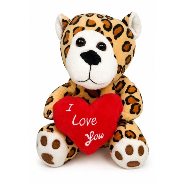 Плюшена играчка със сърце I LOVE YOU ТИГЪРЧЕ H20см